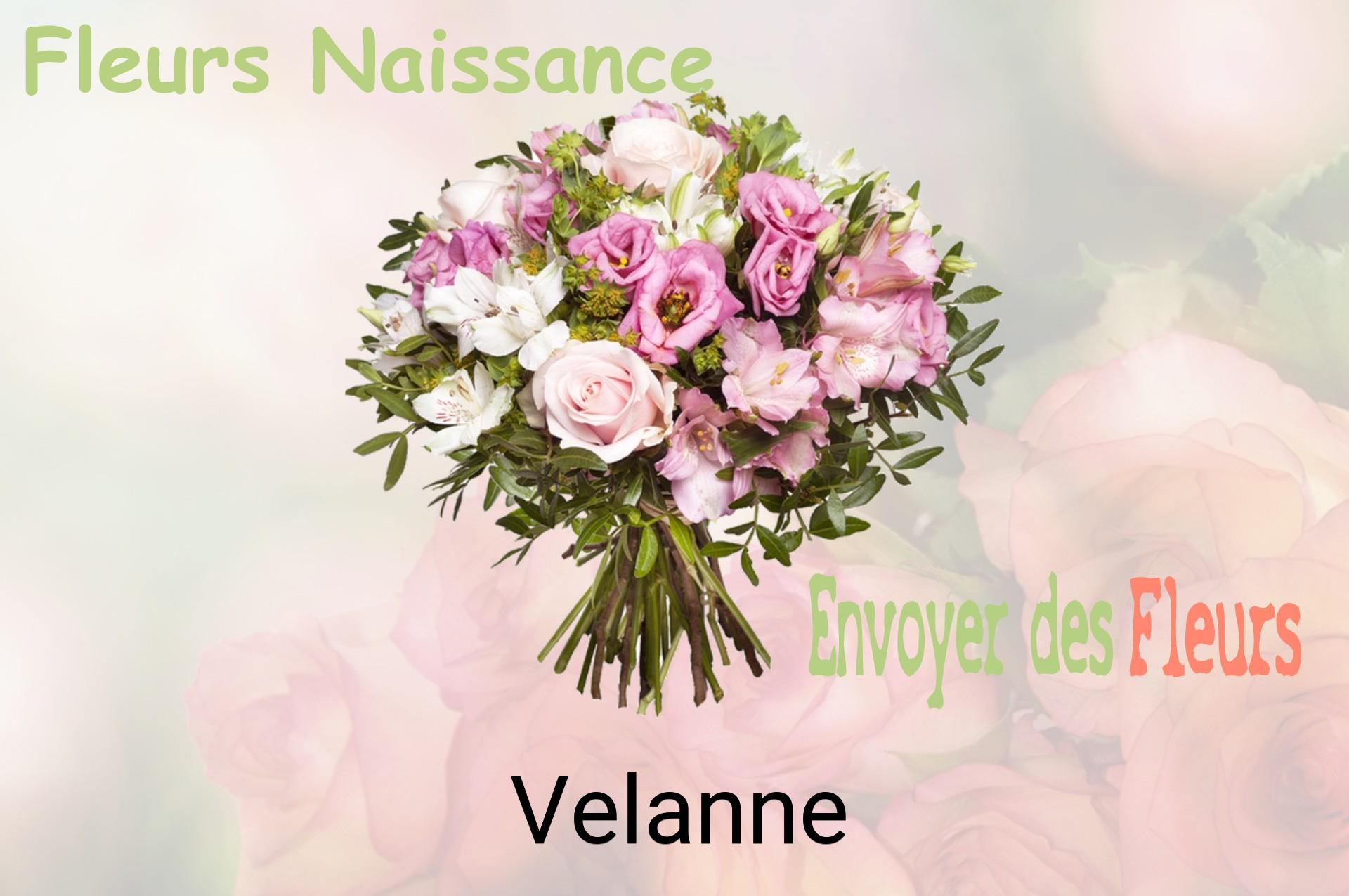 Bouquet de fleurs de naissance livré à Velanne